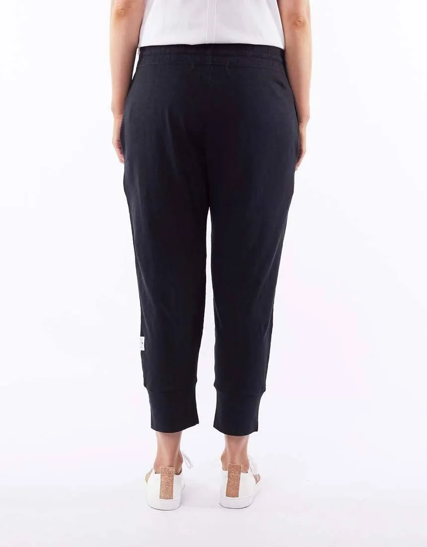 3/4 Brunch Pants - Black