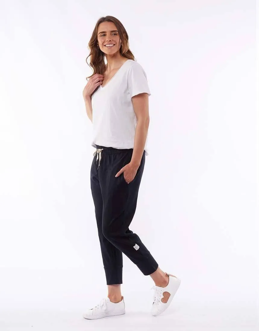 3/4 Brunch Pants - Black