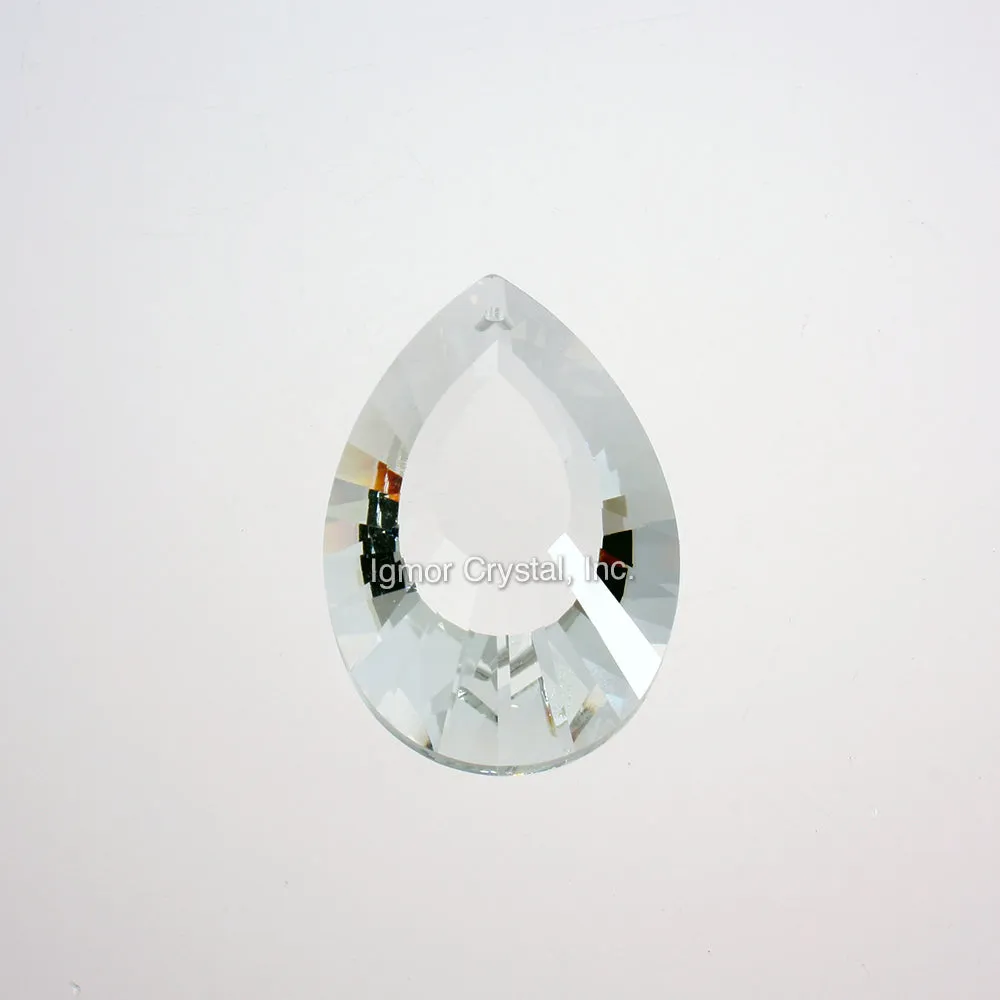 50mm Radial Faceted Pear Prism (5PCS)