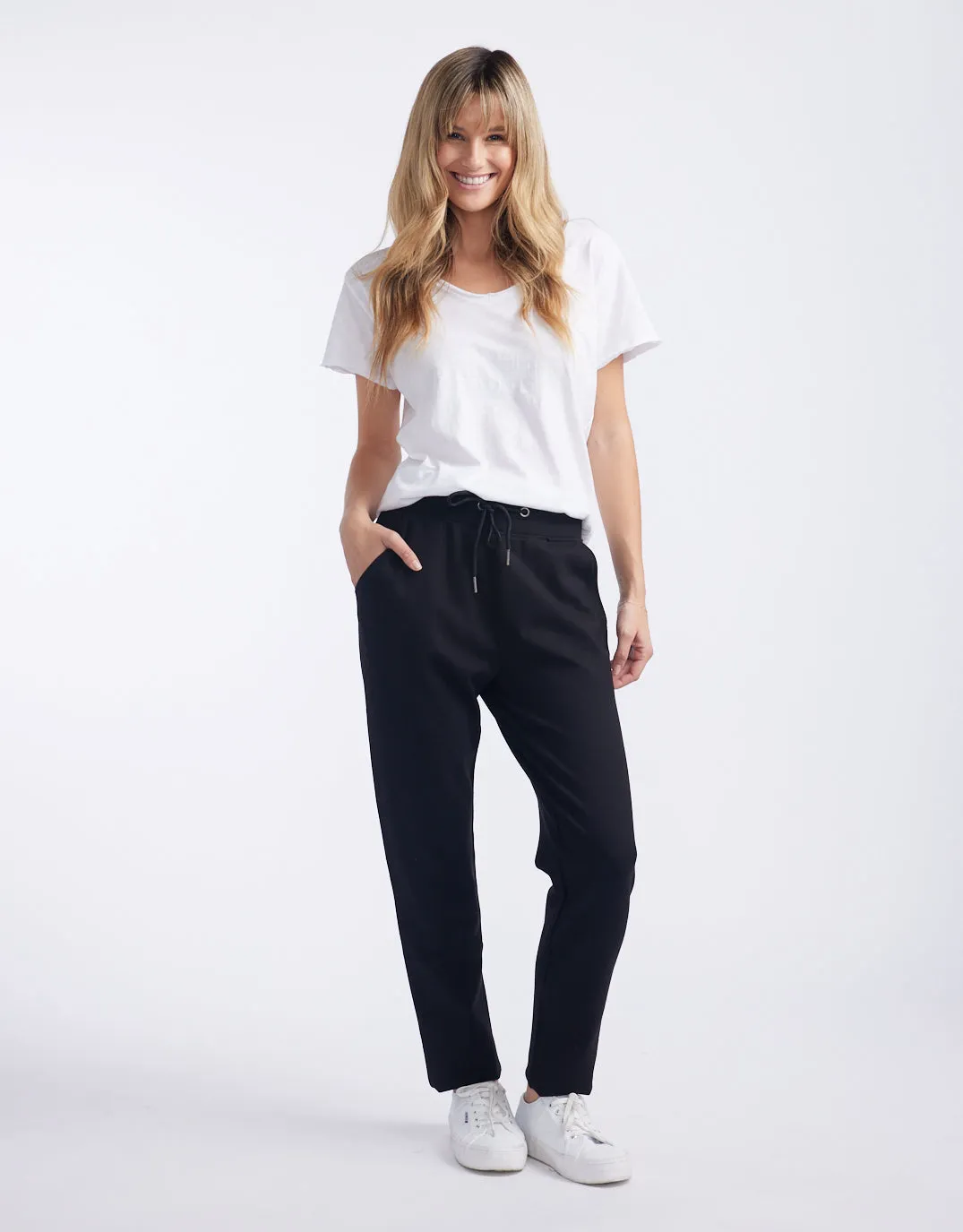 Alena Lounge Pant - Black