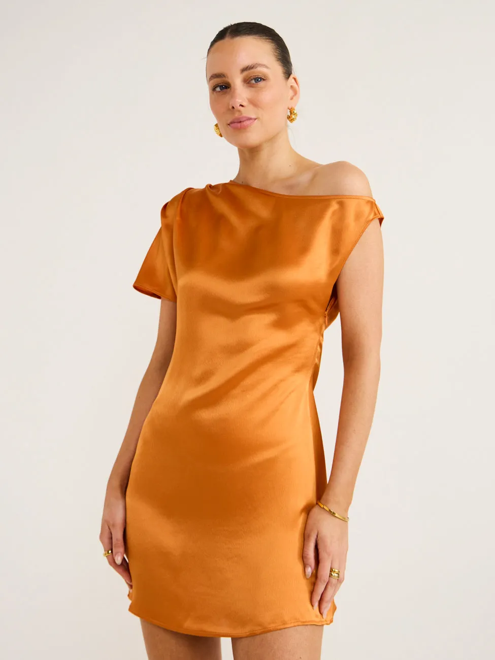 Anna Quan Avery Dress in Kumquat