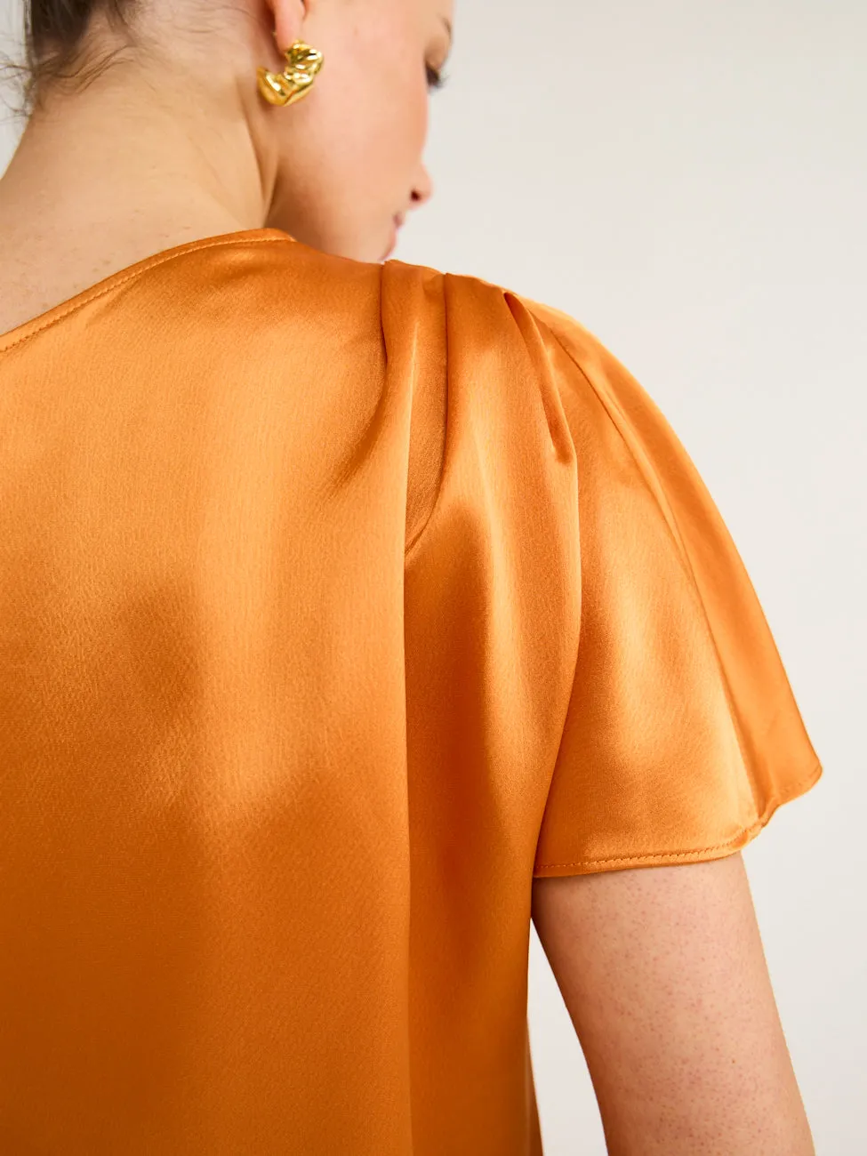 Anna Quan Avery Dress in Kumquat