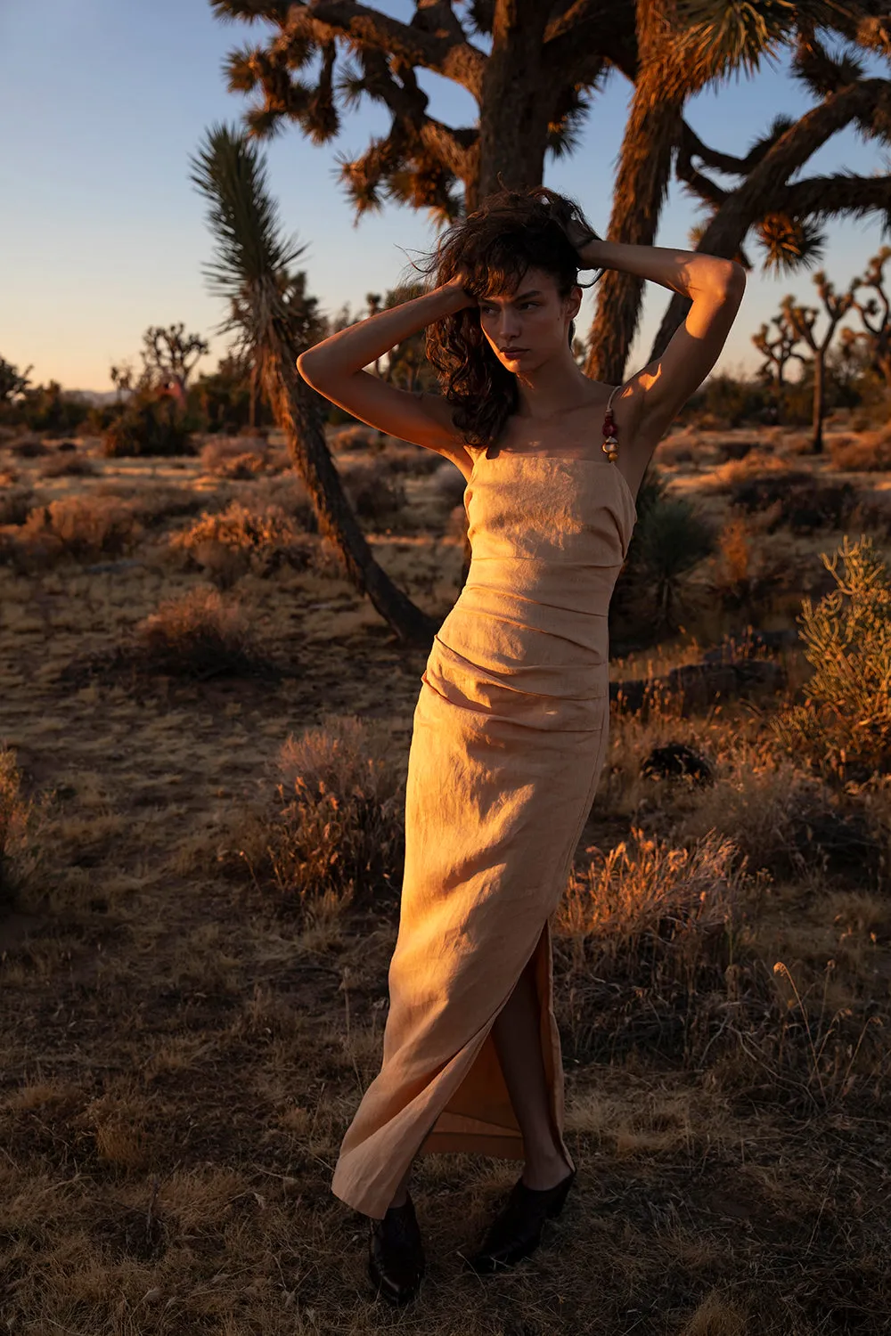 Antonia Beaded Midi Dress