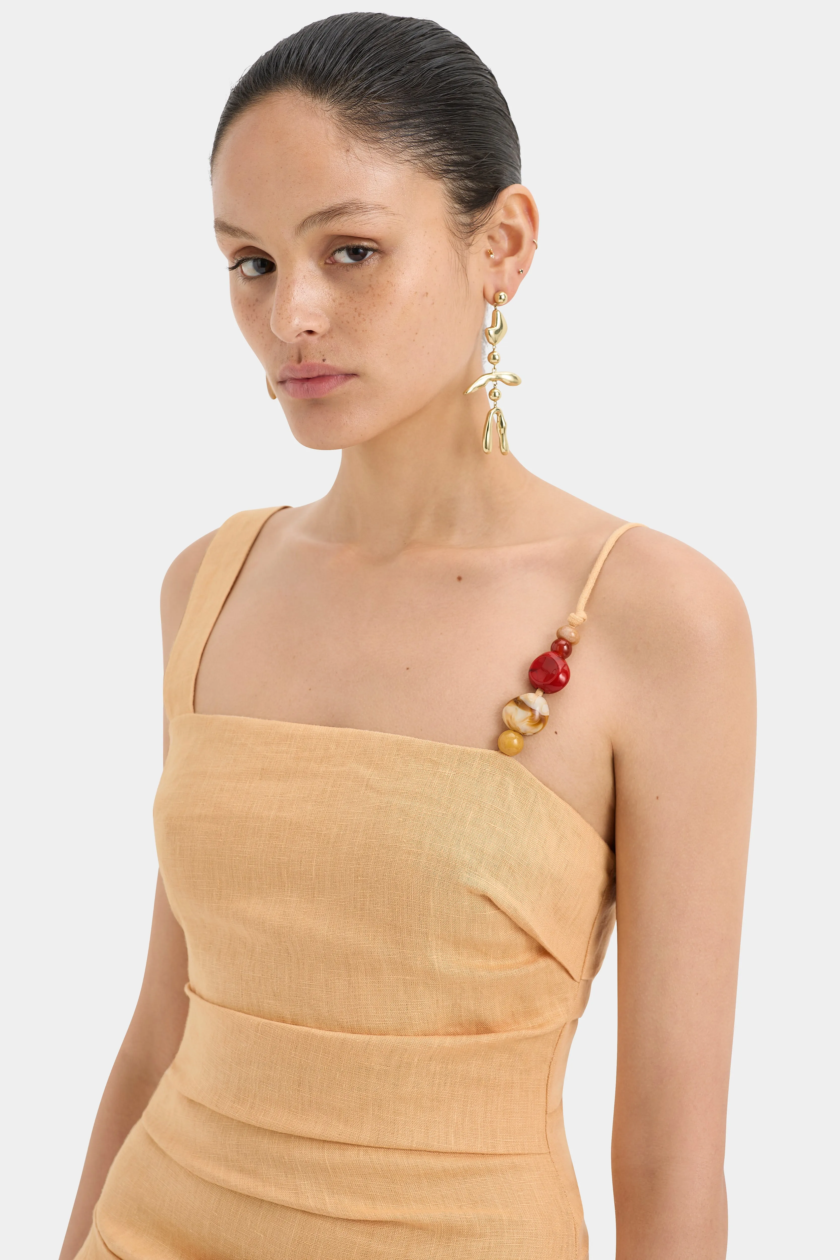 Antonia Beaded Midi Dress
