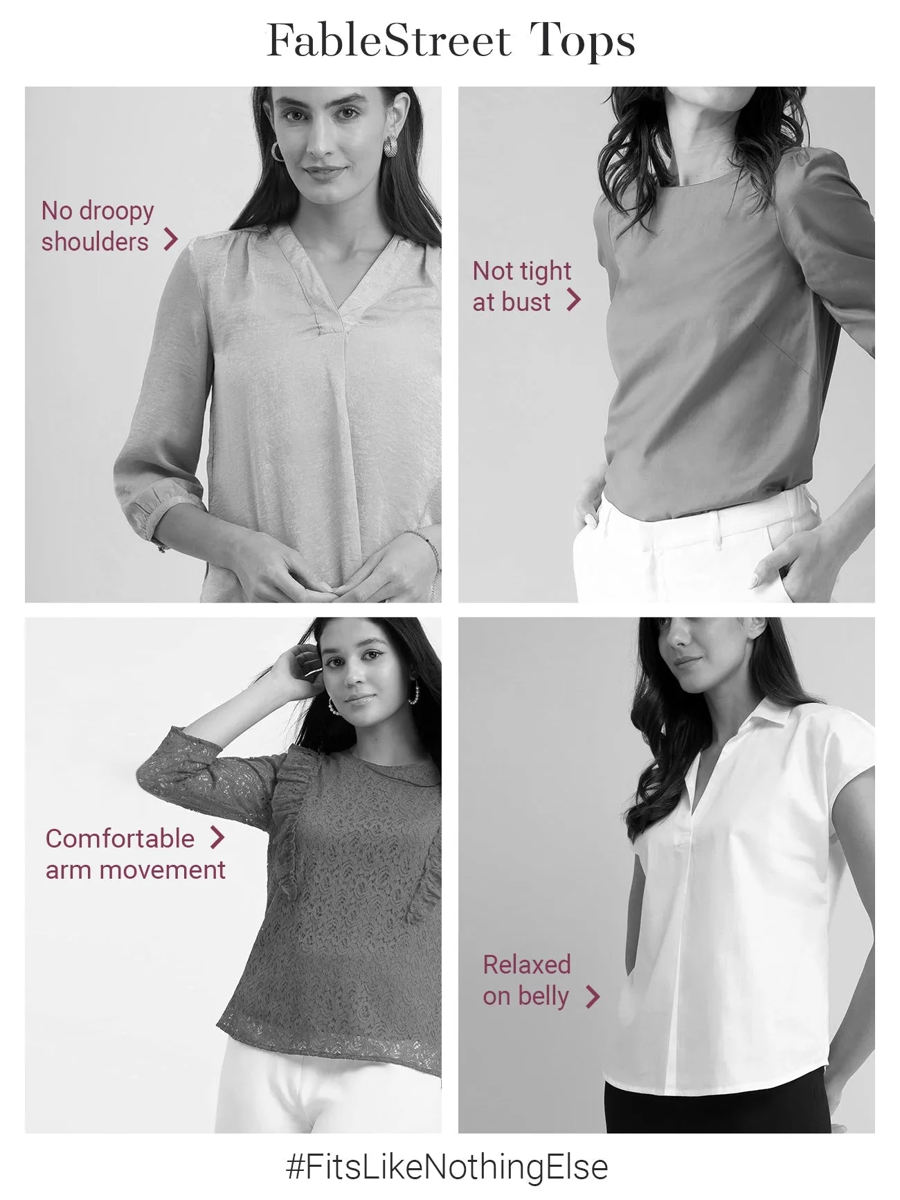 Asymmetric Neck Rib Knit Top - Fuchsia