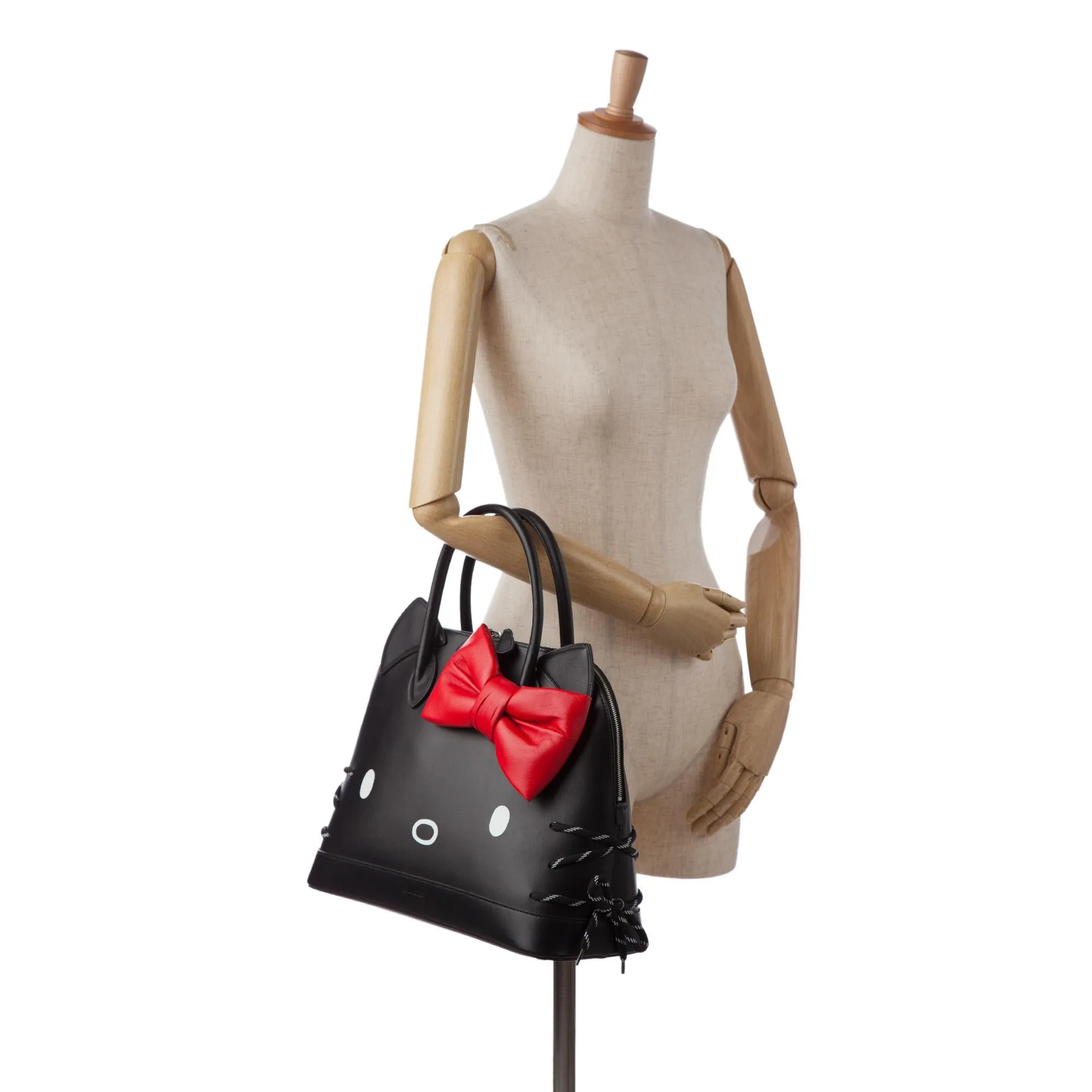 Balenciaga Large Hello Kitty Ville Handle Bag (SHG-uWlK4Q)
