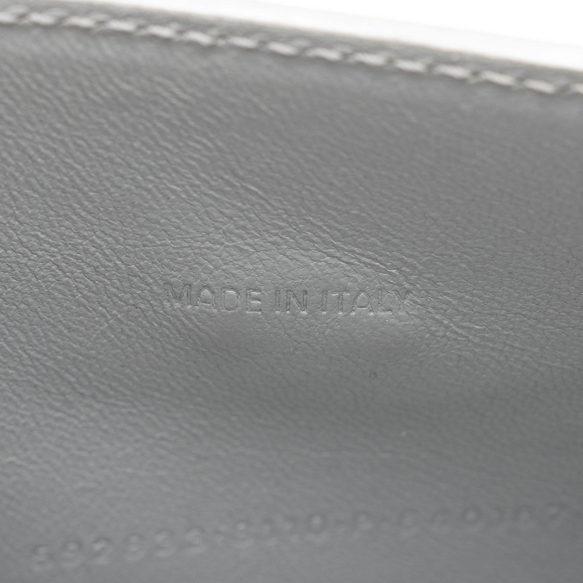Balenciaga Metallic Calfskin Hourglass XS Top Handle (SHF-jIgLTj)