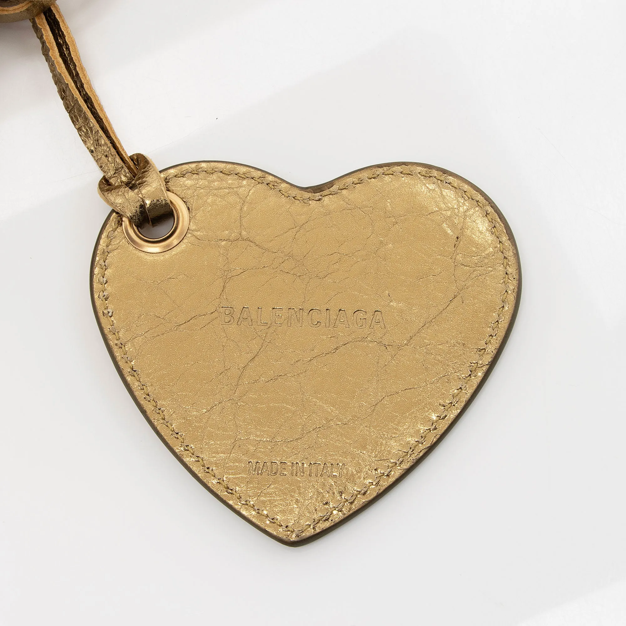 Balenciaga Metallic Le Cagole XS Shoulder Bag (SHF-PwFUND)