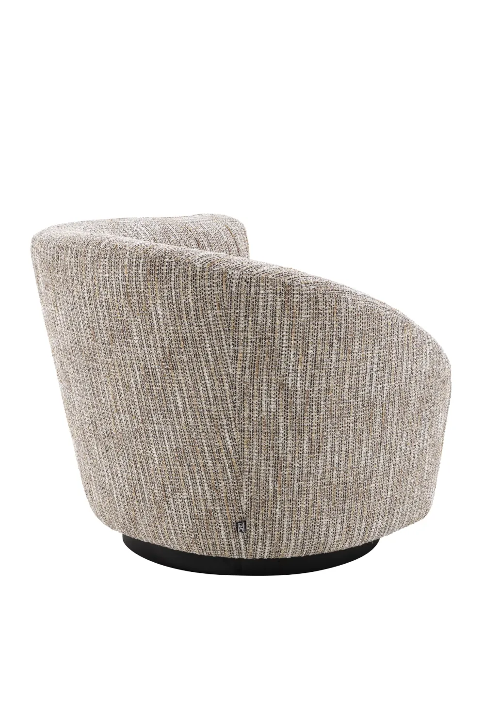 Beige Asymmetrical Swivel Chair | Eichholtz Colin