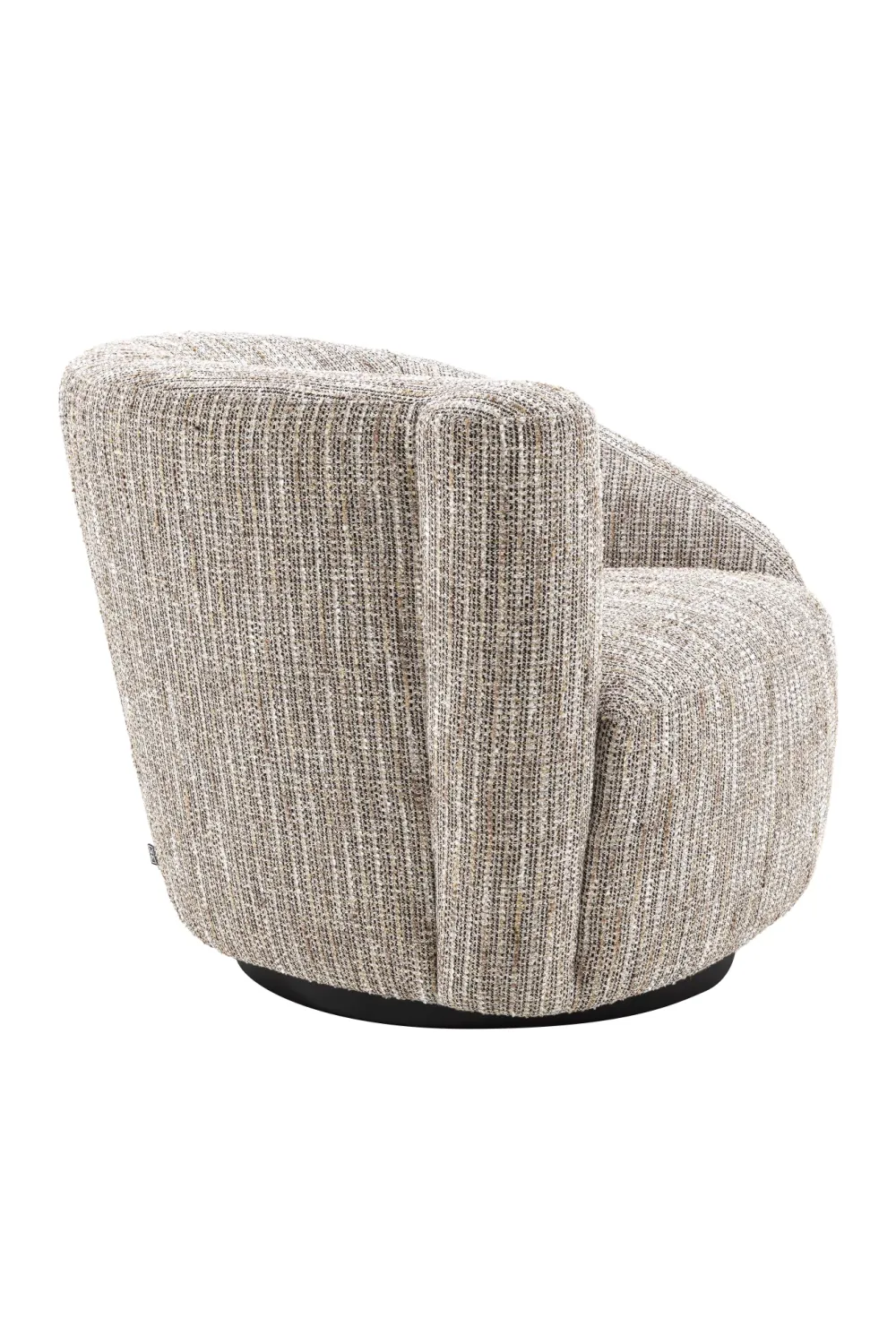 Beige Asymmetrical Swivel Chair | Eichholtz Colin