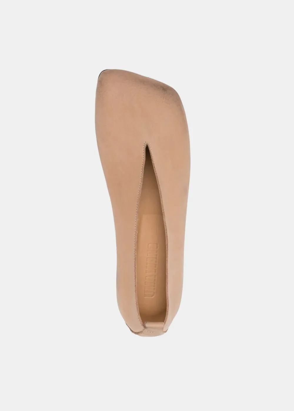 Beige Ballerinas Shoes
