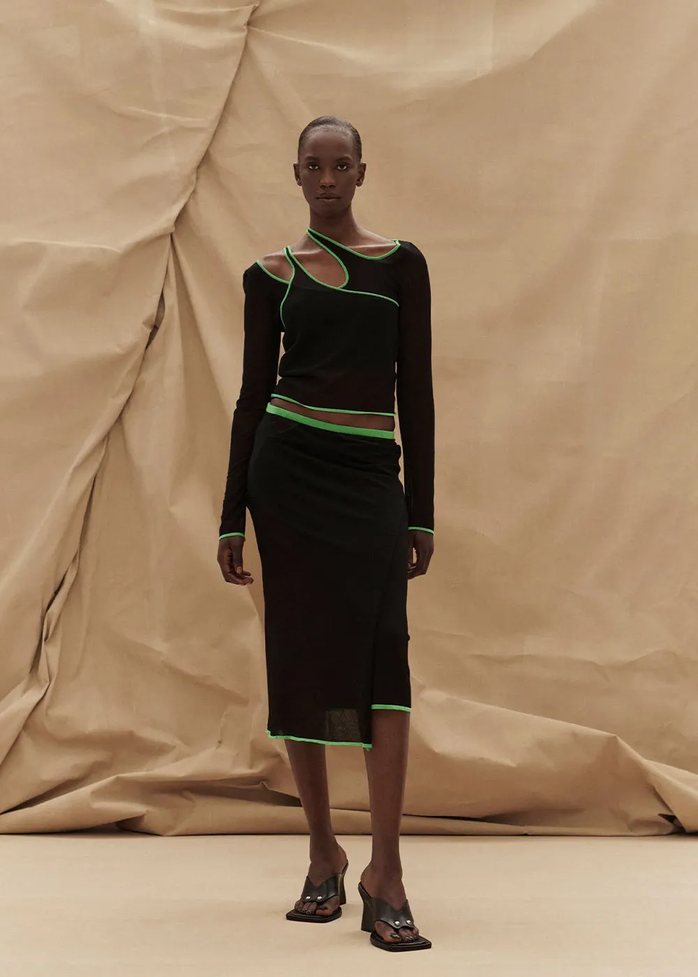 Black 07 Vince Skirt