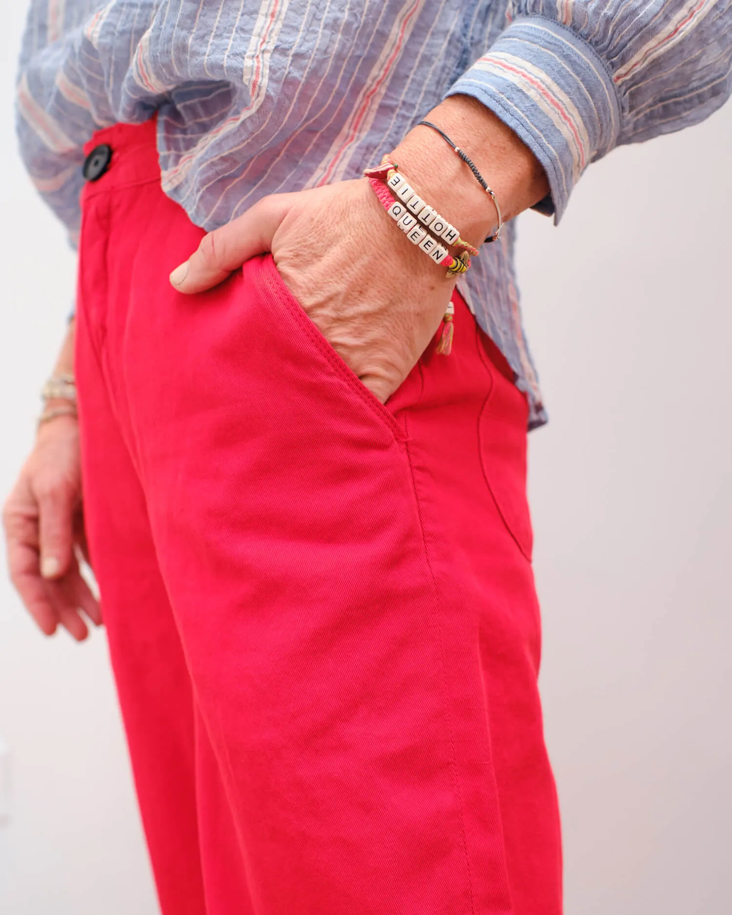 BR Pasop trousers in massai red