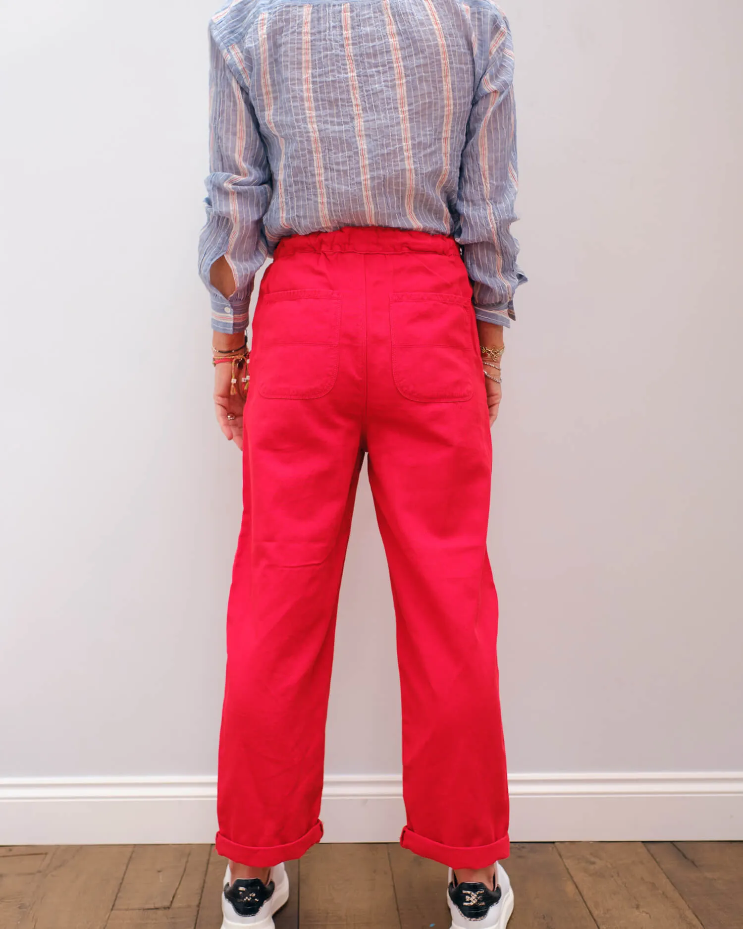 BR Pasop trousers in massai red