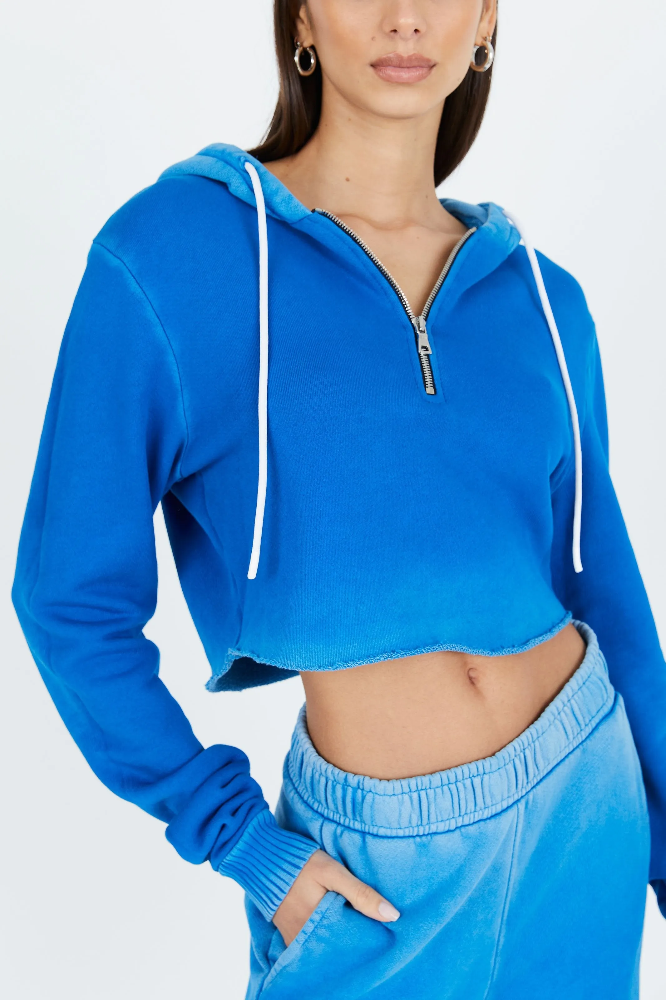 Brooklyn Crop Zip