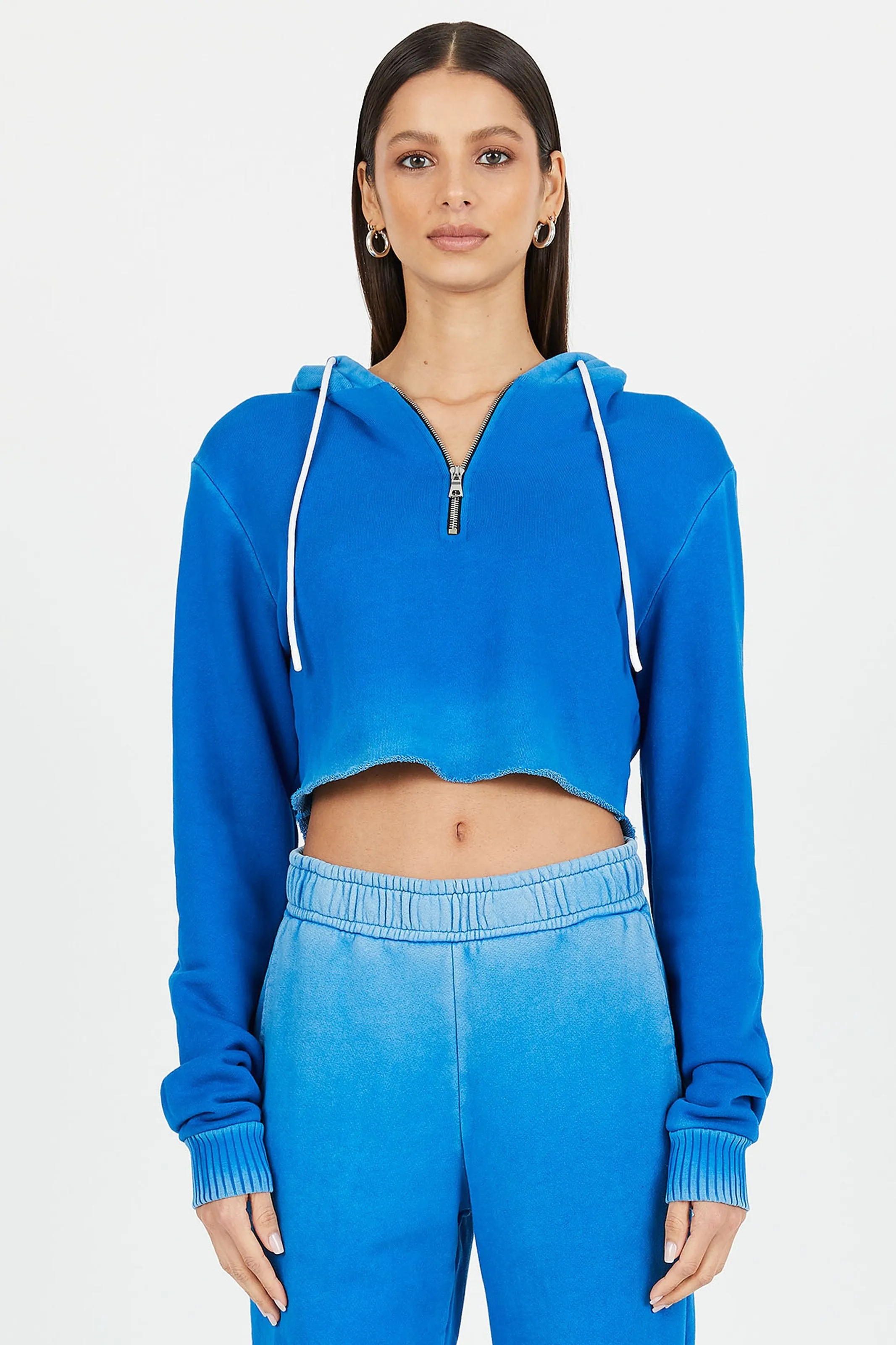 Brooklyn Crop Zip