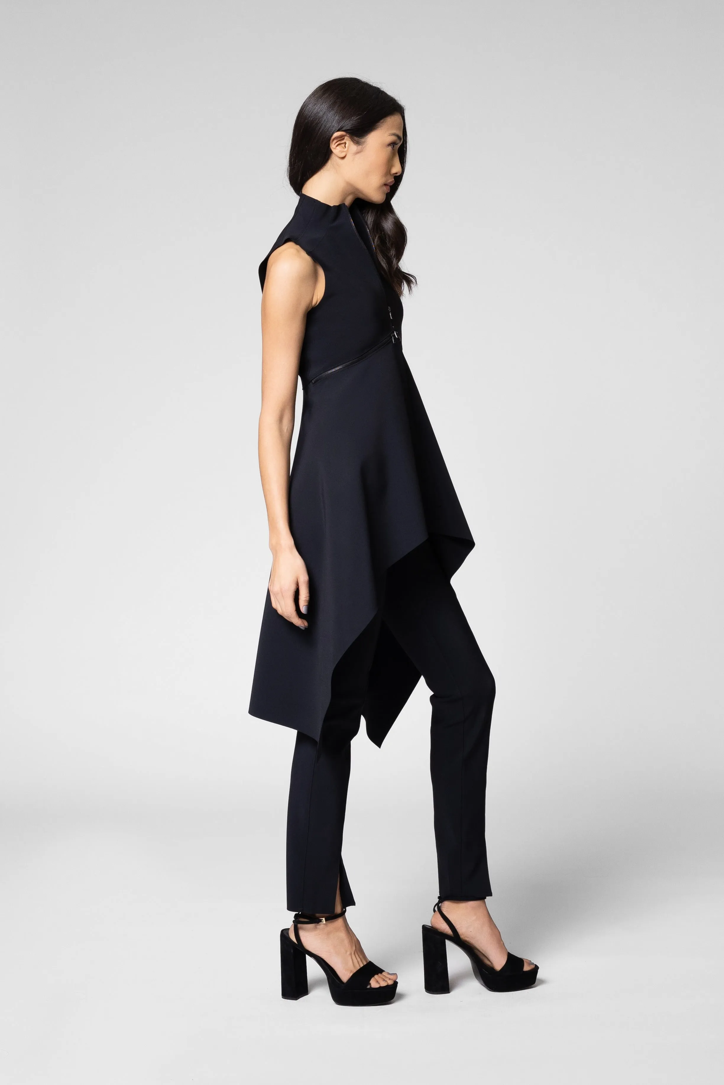 Bruna Vest - Black