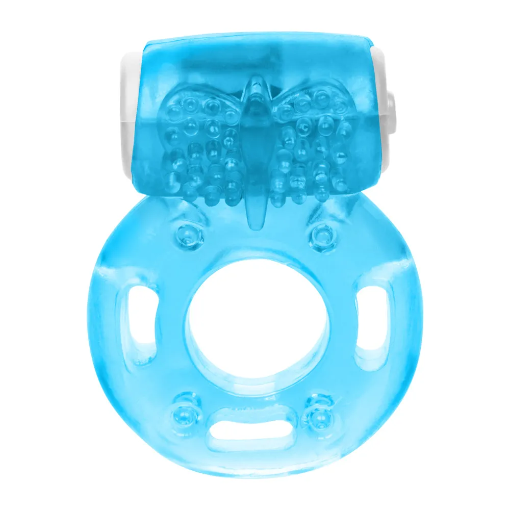 CalExotics Disposable Vibrating Cock Ring Foil Pack