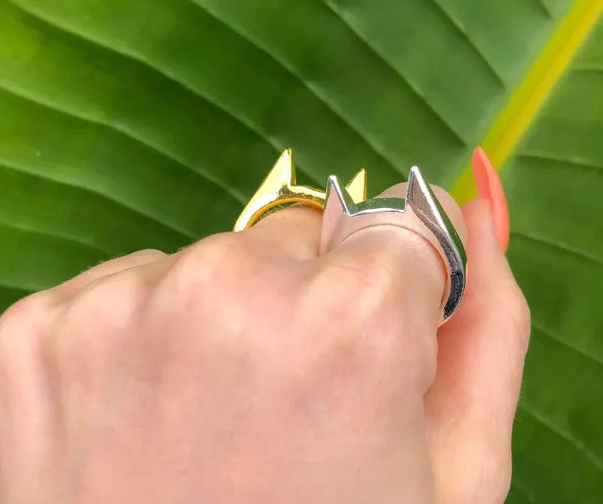 Cat Ears Self Defence Ring