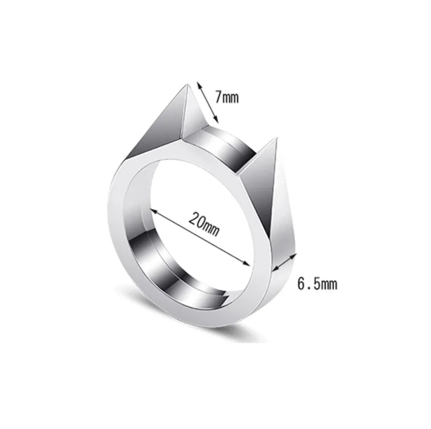 Cat Ears Self Defence Ring