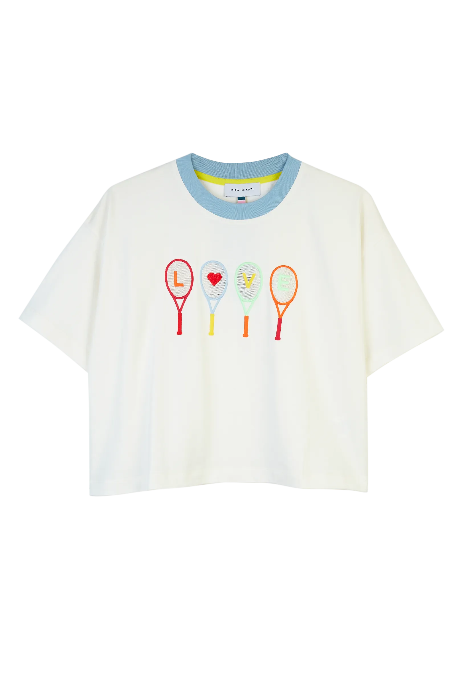 Cut-Out Tennis Racket T-Shirt