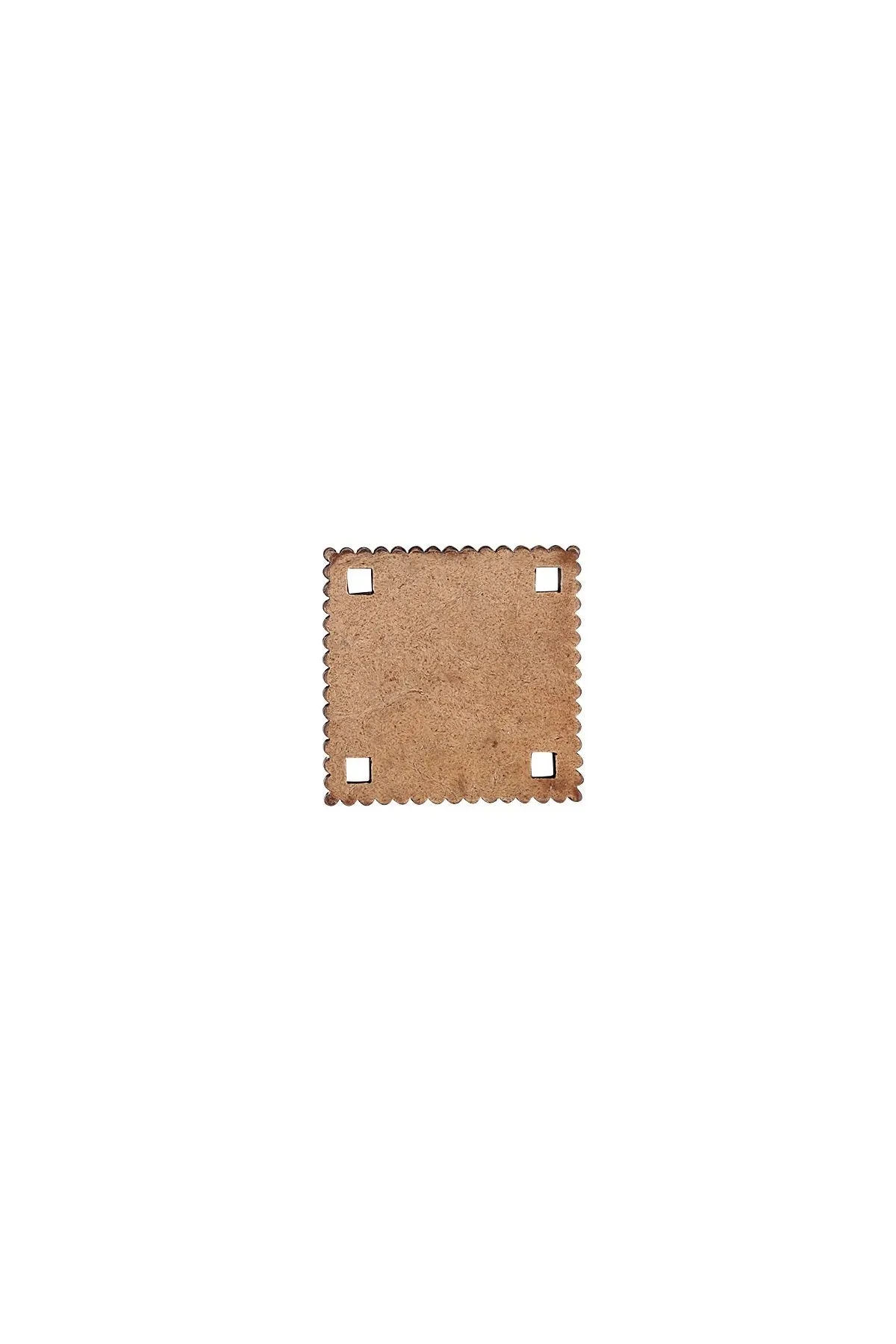 Cute Babies Engraved Square Shape Coco Buttons