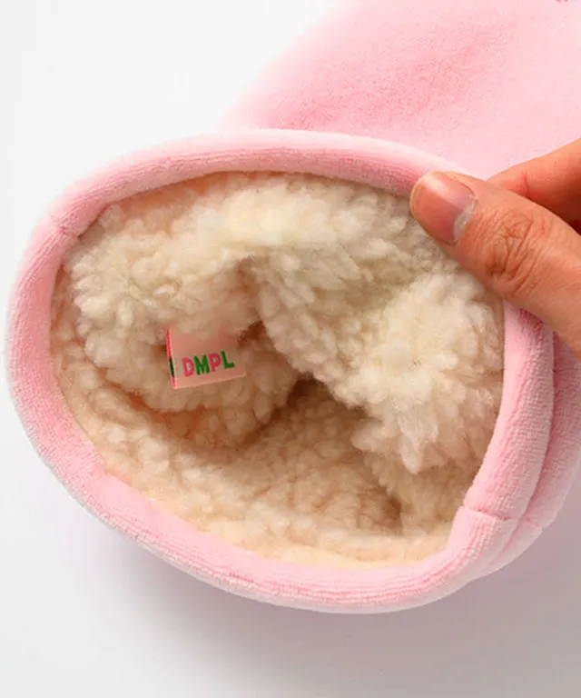 DM  Baby Lotion Head Cover Set Pink