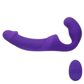 Double Rider Remote Control Vibrating Strapless Strap-On