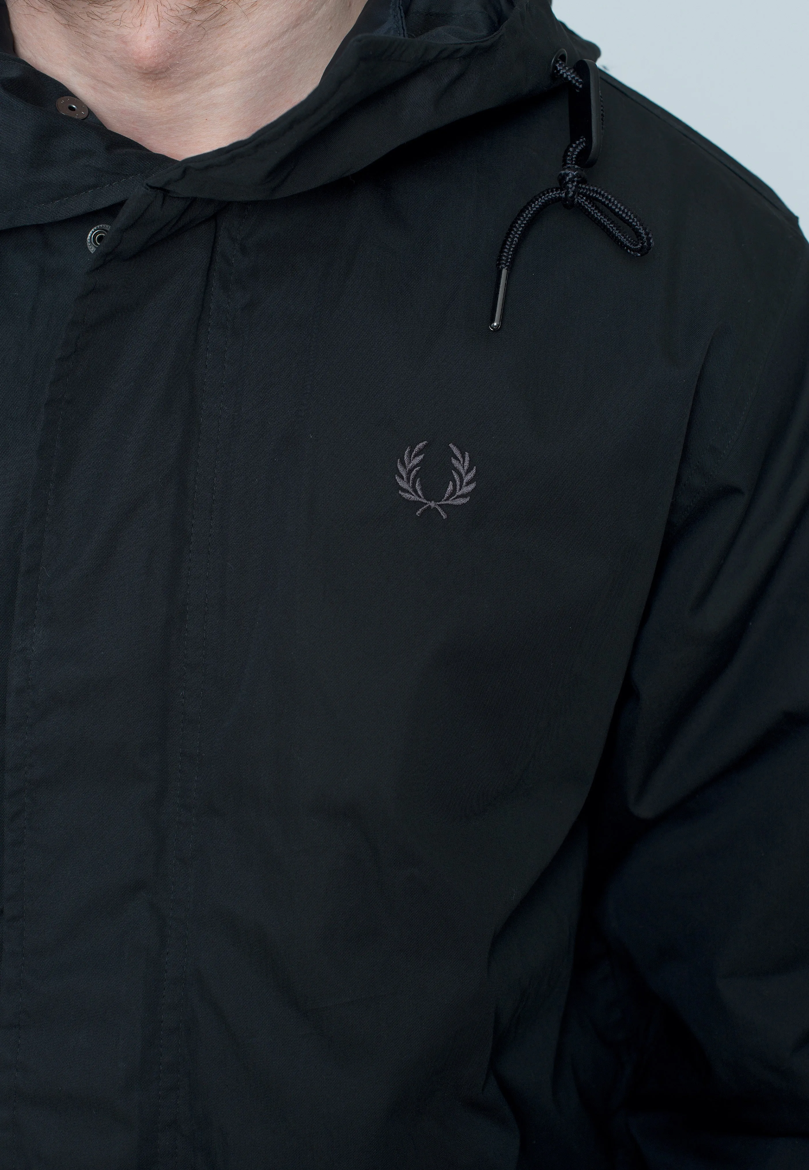 Fred Perry - Short Padded Black - Jacket