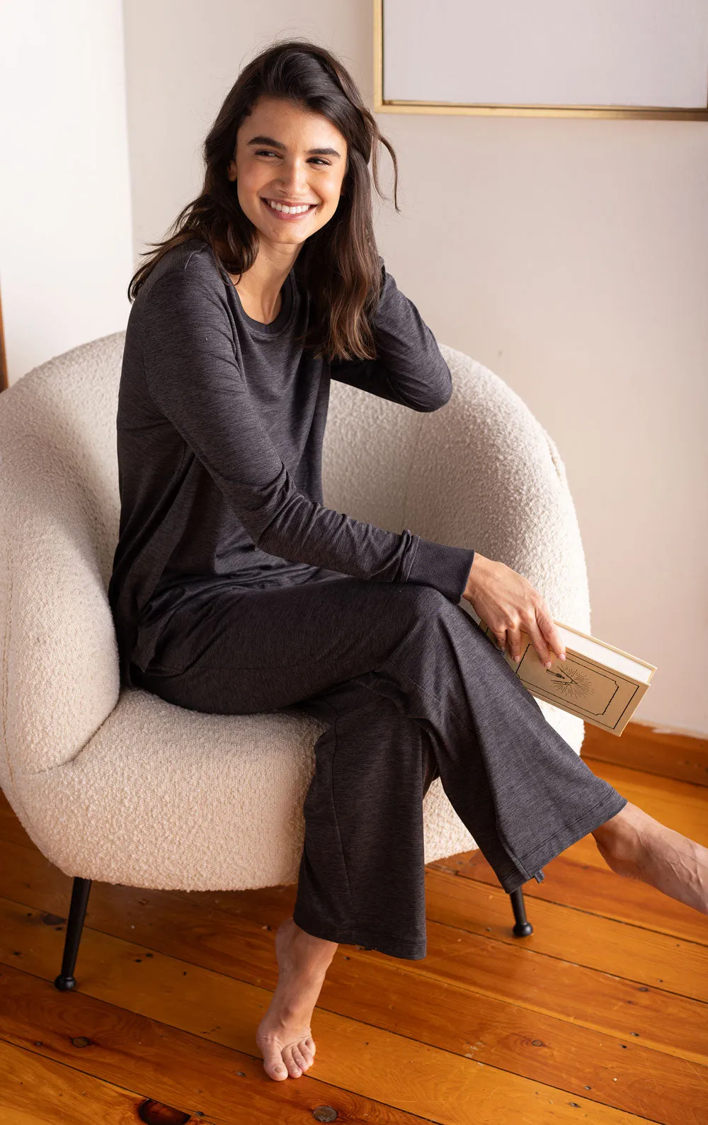 Freedom Knitwear Built-In Bra Shirt