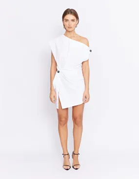 GRENADA MINI TWIST DRESS | POWDER