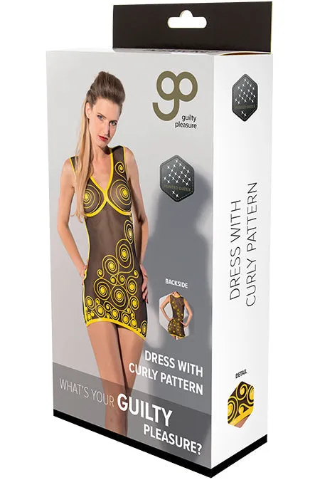 Guilty Pleasure Yellow Datex Dress