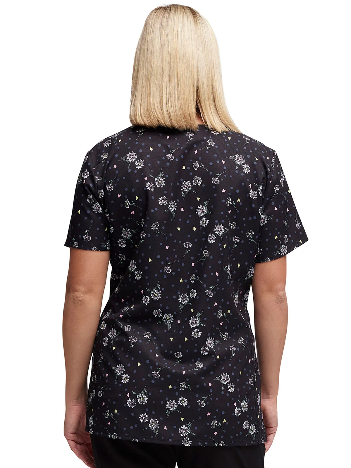 HeartSoul Prints - V-Neck Print Top