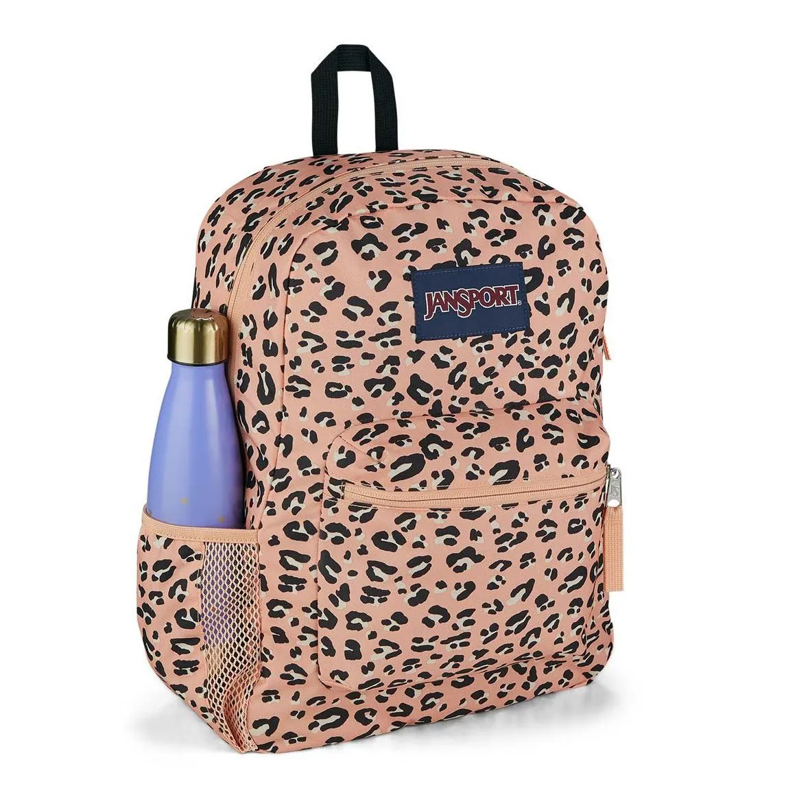 Jansport Cross Town Pink-Party-Cat Casual Sports Backpack [WS]