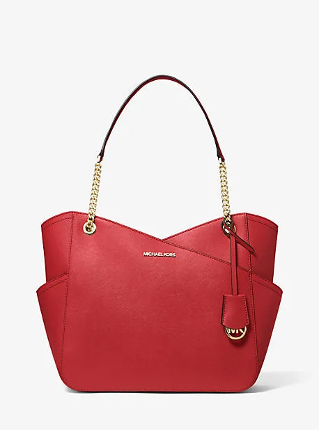 Jet Set Large Saffiano Leather Shoulder Bag | 55467