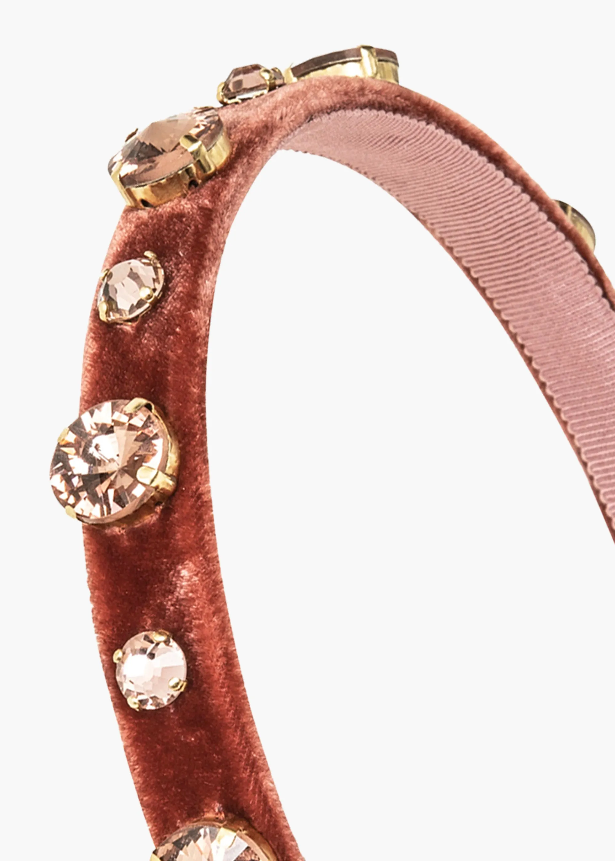 Kendall Headband -- Antique Rose