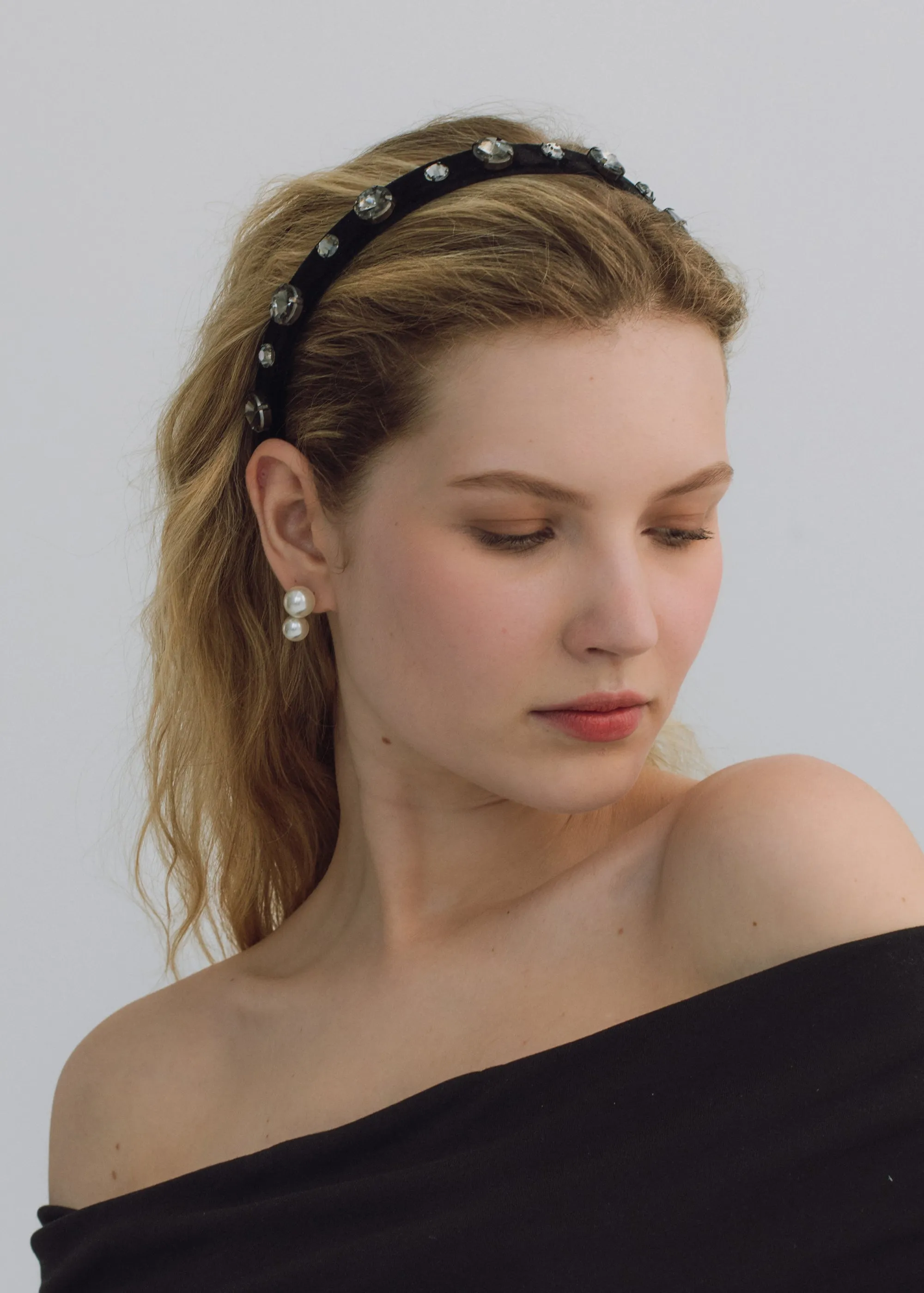 Kendall Headband -- Black Diamond