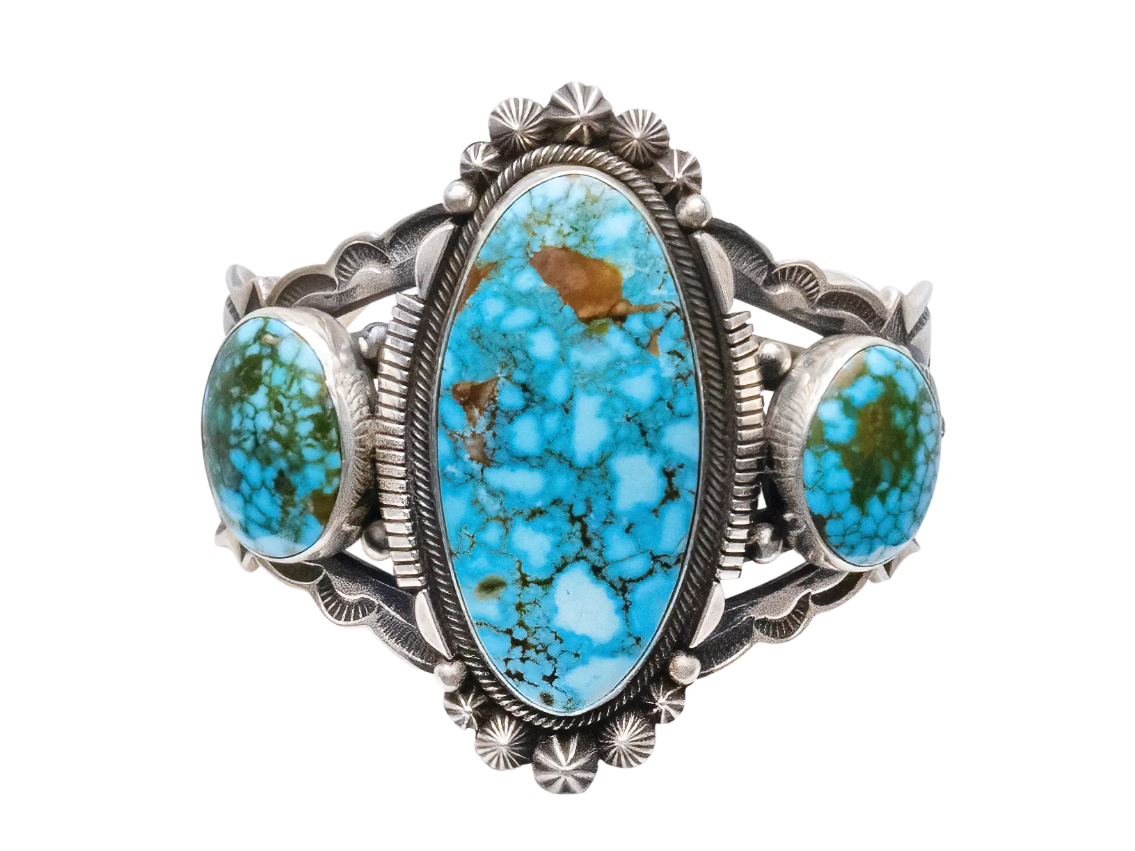 Kingman Turquoise Cuff | Aaron Toadlena