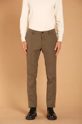 Milano Jog pantalone chino uomo in jersey dynamic extra slim fit