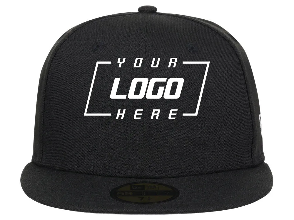 New Era Custom 59FIFTY - Black/Grey UV