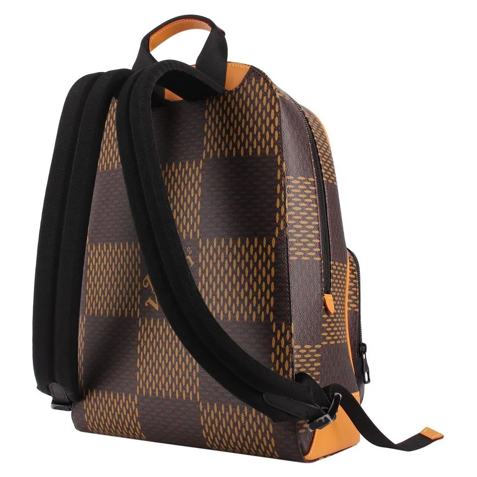 Nigo Campus Backpack Limited Edition Giant Damier and Monogram Canvas (Authentic New)