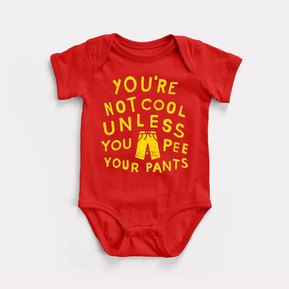 Pee Your Pants Baby Bodysuit