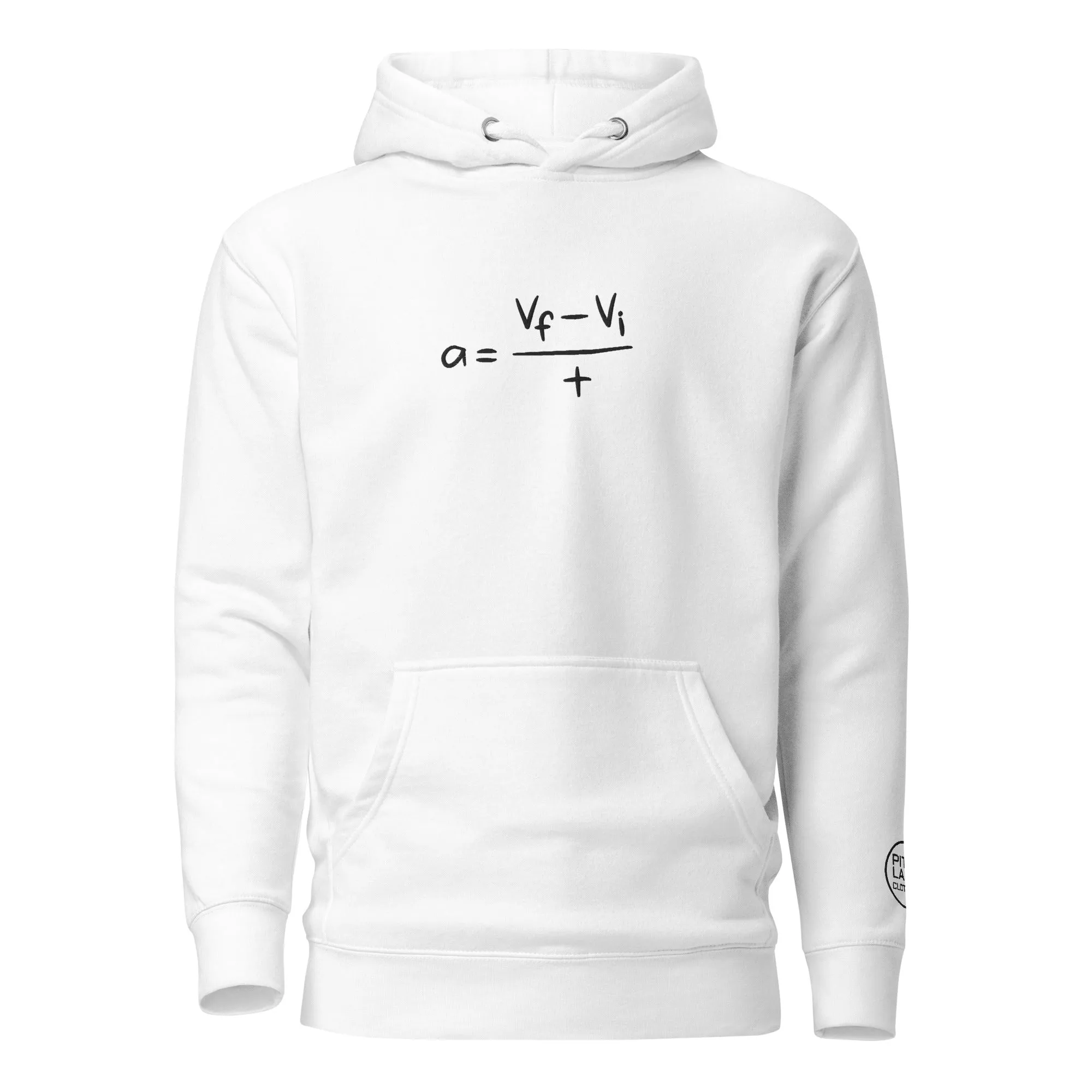 PIT LANE CLOTHING Embroidered Heavyweight Hoodie - Acceleration Emblem