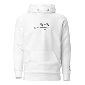 PIT LANE CLOTHING Embroidered Heavyweight Hoodie - Acceleration Emblem