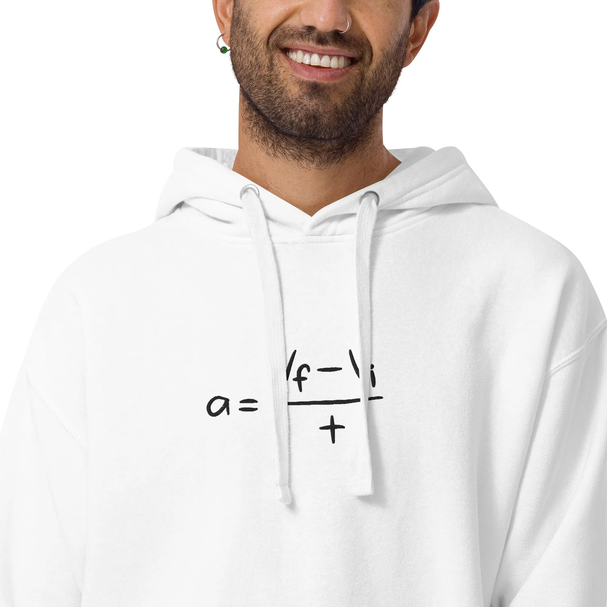 PIT LANE CLOTHING Embroidered Heavyweight Hoodie - Acceleration Emblem