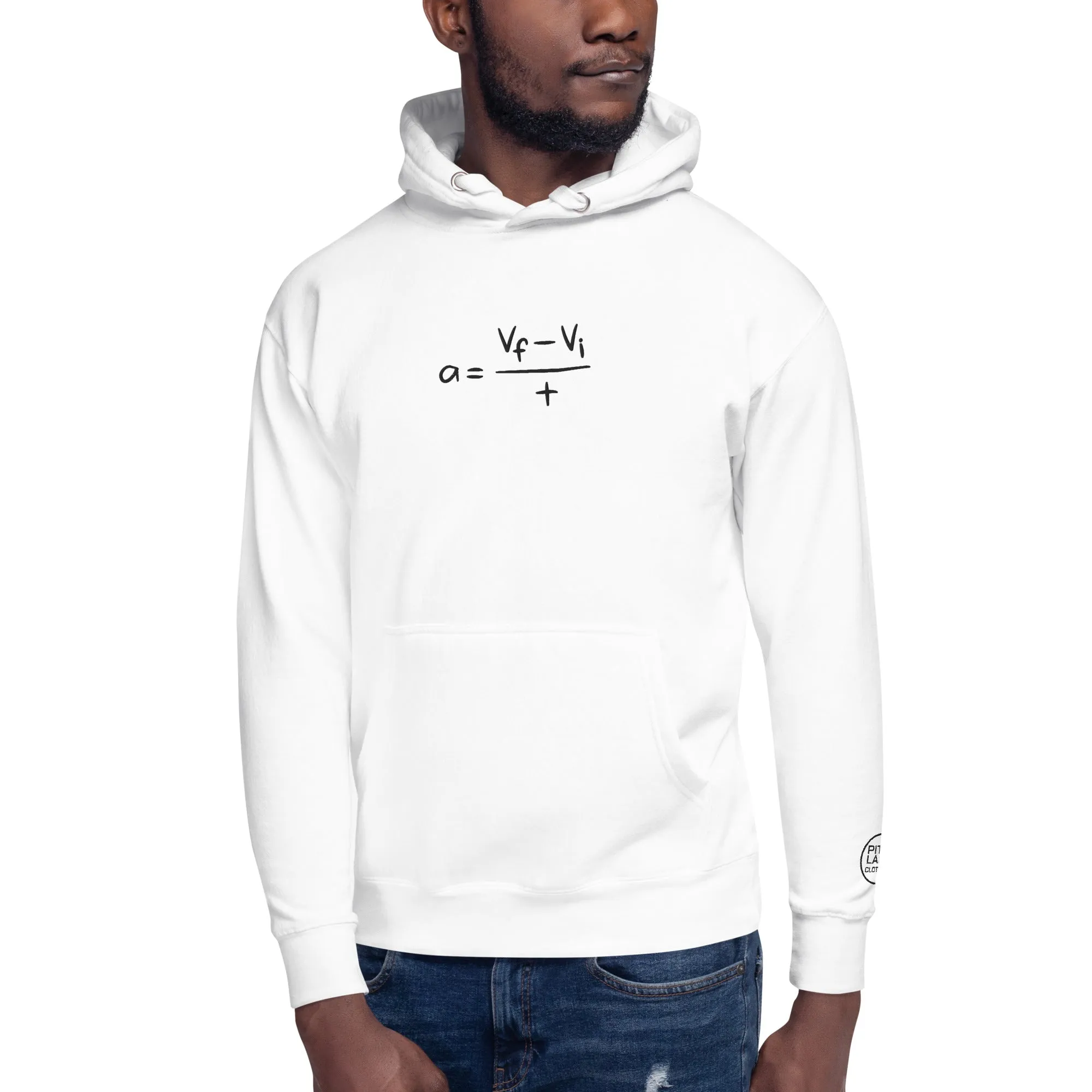 PIT LANE CLOTHING Embroidered Heavyweight Hoodie - Acceleration Emblem