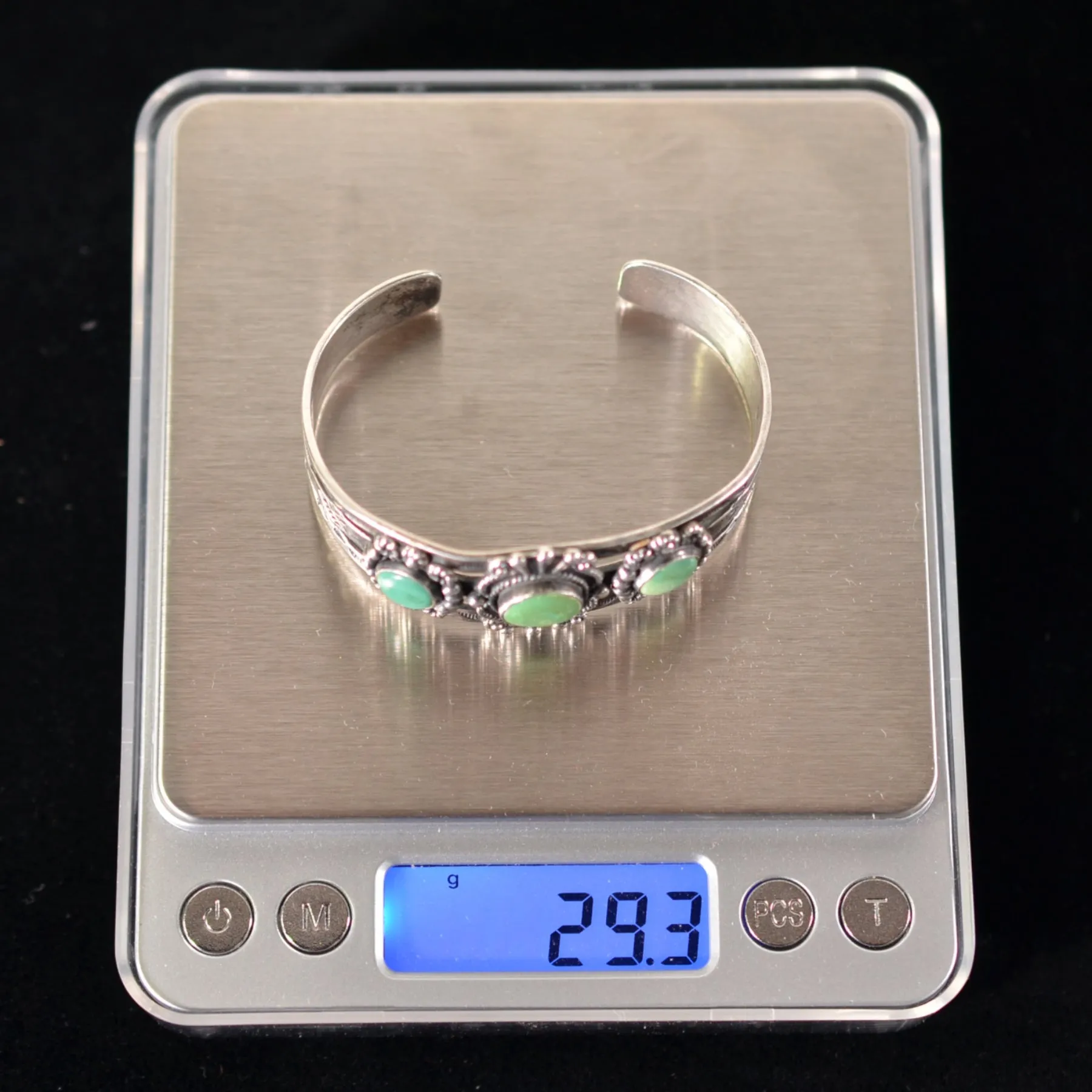SOLD Vintage Fred Harvey Era Sterling Silver Bracelet, Maisels 29.3 Grams