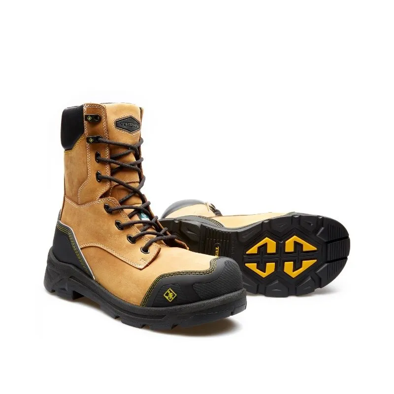 Terra VRTX 8000 SE Men's 8" Composite Toe Work Safety Boot TR0A4NQTFWE - Tan