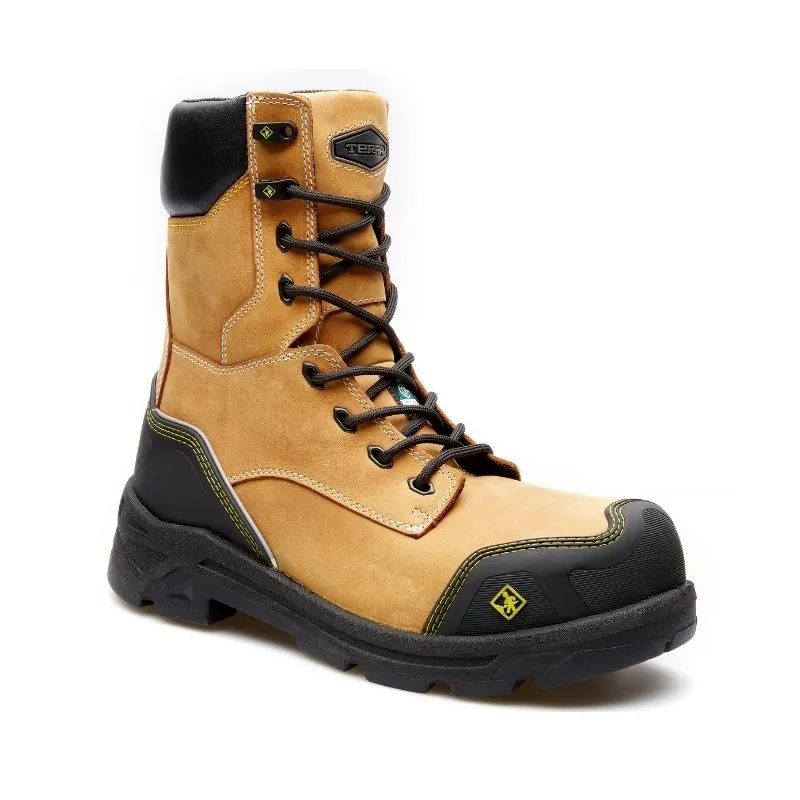 Terra VRTX 8000 SE Men's 8" Composite Toe Work Safety Boot TR0A4NQTFWE - Tan